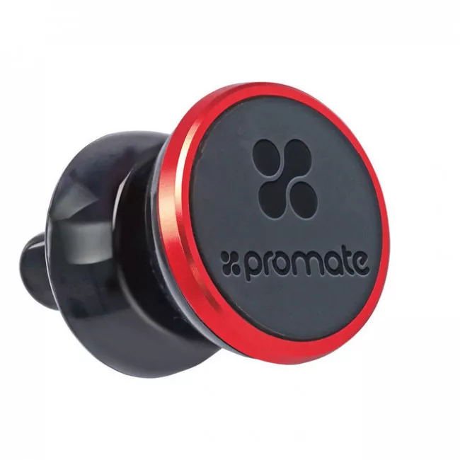 Держатель Promate автомобильный для мобильных устройств VentGrip Red Держатель Promate автомобильный для мобильных устройств VentGrip Red