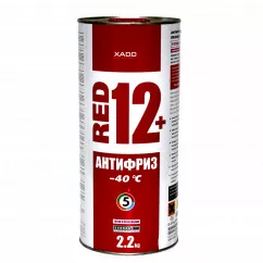 Антифриз XADO G12+ -40°C красный 2л (ХА50207)
