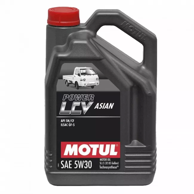 Масло моторное MOTUL Power LCV Asian SAE 5W-30 5л (873151/106489)
