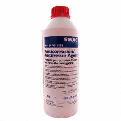 Антифриз Swag G12 -80°C красный 1,5л (99901381)