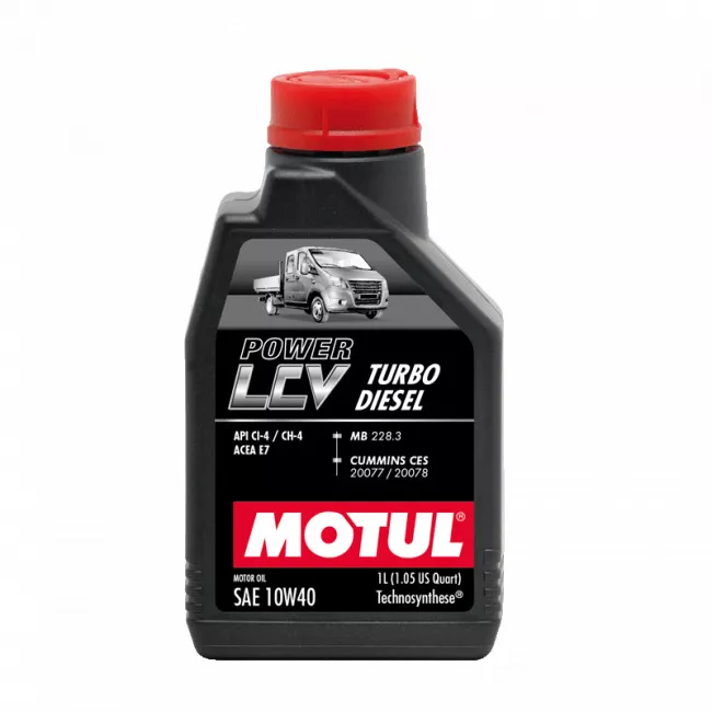 Масло моторное MOTUL Power LCV Turbo Diesel SAE 10W-40 1л (875111)