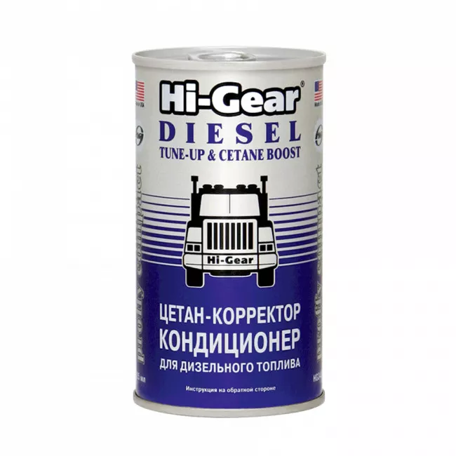 Очищувач-антинагар та тюнінг для дизеля HI-GEAR на 70-90л 325 мл (HG3435)