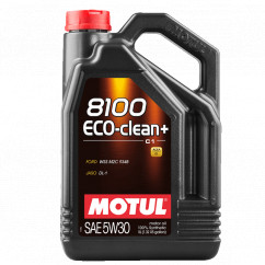 Масло моторное MOTUL 8100 Eco-clean+ SAE 5W-30 5л (842551)
