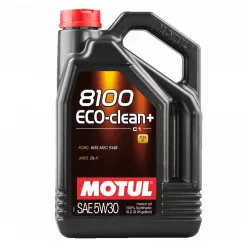 Масло моторное MOTUL 8100 Eco-clean+ SAE 5W-30 5л (842551)