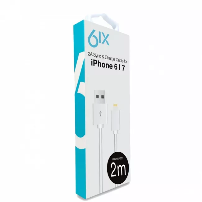 Дата кабель SIX USB для i6 2m (867245)