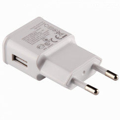Сетевая зарядка ZARYAD на 2 USB (цвет в ассорт.) (900502)