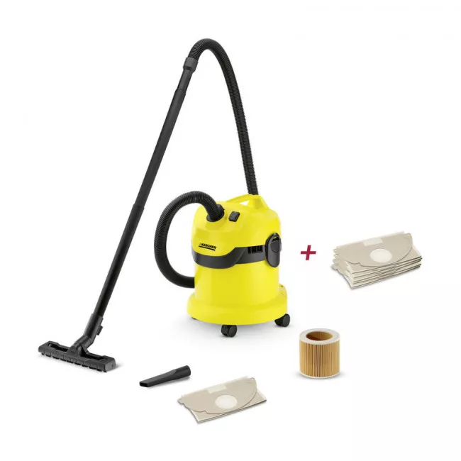 9.611-144.0 Господарський пилосос WD 2 filter Cartridge + мішки 2.863-275.0 9.611-144.0 Господарський пилосос WD 2 filter Cartridge + мішки 2.863-275.0