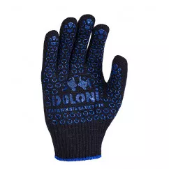 667 Рукавичка темно-синяя с логотипом "DOLONI" ПВХ