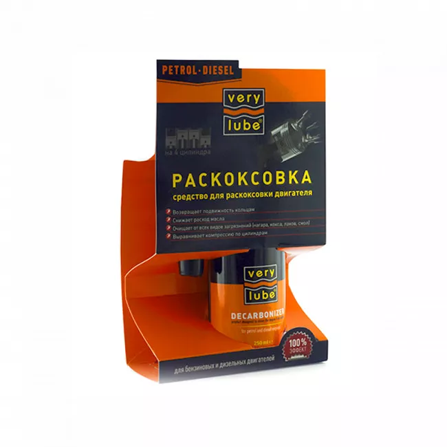 Розкоксовка XADO Verylube (бензин, дизель) 250 мл (XB30033)
