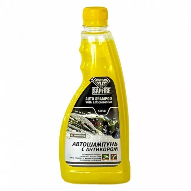 Автошампунь SAPFIRE 0,5 л (745328)