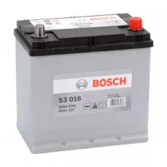 Акумулятор Bosch S3 6CT-45Ah (-/+) (0 092 S30 160)