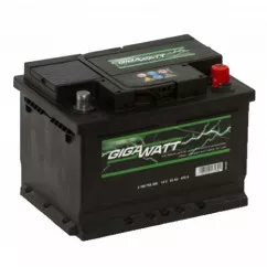 Аккумулятор Gigawatt 6CТ-52Ah (-/+) (0185755200)