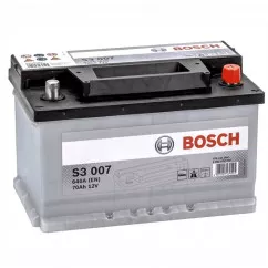 Автомобильный аккумулятор BOSCH S3 6CT-70 АзЕ (0 092 S30 070)