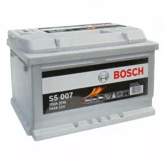 Аккумулятор Bosch S5 6CT-74Ah (-/+) (0092S50070)