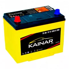 Аккумулятор KAINAR 6СТ-75Ah (+/-)