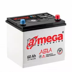 Аккумулятор A-MEGA 6СТ-60 (0) АзЕ ASIA