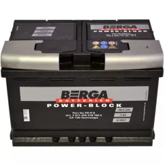 Аккумулятор BERGA Power Block 6СТ-77 Ah (-/+) 780EN (577400078)