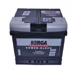 Автомобильный аккумулятор BERGA Power Block 72Аh (-/+) 680A (572409068)