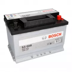 Акумулятор Bosch S3 6CT-70Ah (-/+) (0 092 S30 080)