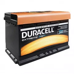 Аккумулятор Duracell AGM Extreme 70Ah 12V АзЕ EN720A (DE70AGM)