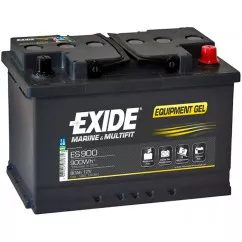 Автомобільний акумулятор EXIDE 6СТ-80Ah АЗЕ 900А EQUIPMENT GEL (ES900)