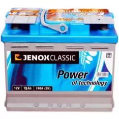 Акумулятор JENOX Classic 6СТ-78Ah АзЕ 740A (EN) R074624AC1