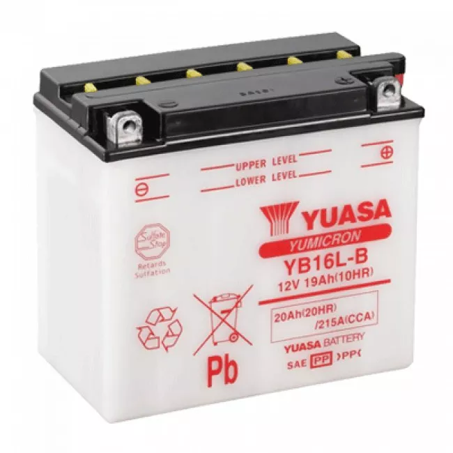 Мото аккумулятор Yuasa 6СТ-19Ah АзЕ (YB16L-B)