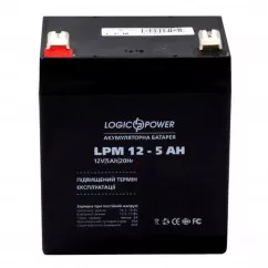 Аккумулятор Logic Power 6СТ-5Ah 25А (-\+) (LP3861)