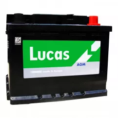Аккумулятор Lucas (by Exide) 6CT-60Ah (-/+) AGM Start-Stop (LBAGM001A)