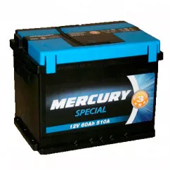 Аккумулятор MERCURY SPECIAL 6СТ-60Ah Аз 540A (25920)