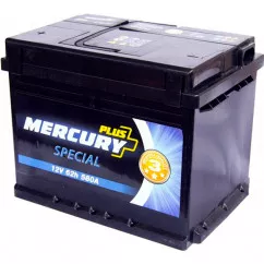 Aвтомобильный аккумулятор MERCURY SPECIAL PLUS 6СТ-62Ah 580A Аз (P47289)