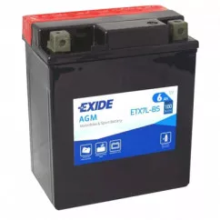 Аккумулятор EXIDE AGM 6СТ-6Ah (-/+) (ETX7L-B)