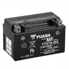 Мото акумулятор Yuasa AGM 6СТ-6Ah (+/-) (YTX7A-BS)