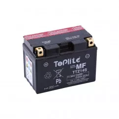 Мото аккумулятор Toplite 6СТ-11.2Ah (+/-) (TTZ14S)