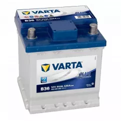 Автомобільний акумулятор Varta Blue Dynamic 6CT-44Ah АЗЕ B36 420A (544401042)