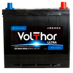 Аккумулятор Volthor Ultra SMF 6CT-60Ah (-/+) (301660)