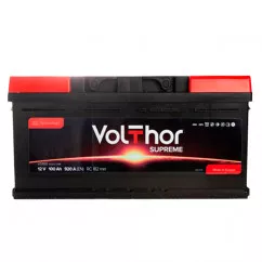 Акумулятор Volthor Supreme 6СТ-100Ah (-/+) (301000)