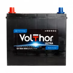Аккумулятор Volthor Ultra 6СТ-45Ah (+/-) (301145)