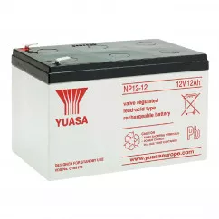 Аккумулятор Yuasa AGM NP 6СТ-12Ah (+/-) (NP 12-12)