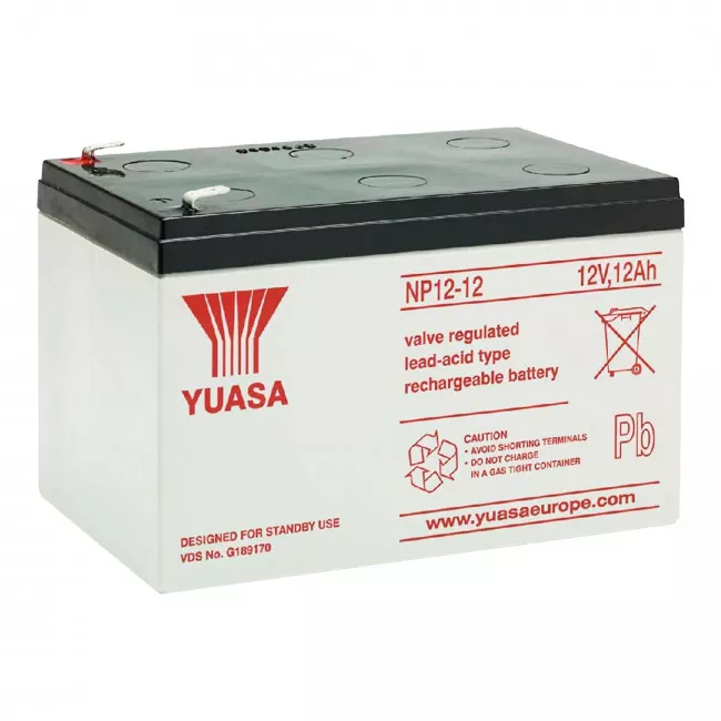 Аккумулятор YUASA AGM NP 6СТ-12Ah Аз (NP 12-12)