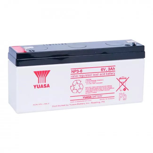 Аккумулятор YUASA AGM NP 3СТ-3Ah Аз (NP 3-6)