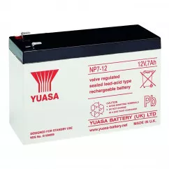 Аккумулятор Yuasa AGM NP 6СТ-7Ah (+/-) (NP 7-12)