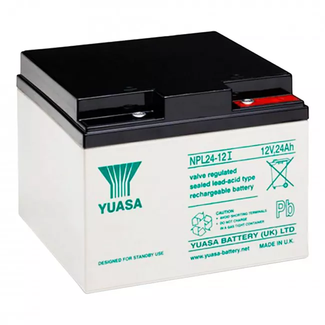 Акумулятор YUASA AGM NPL 6СТ-24Ah АзЕ (NPL 24-12)