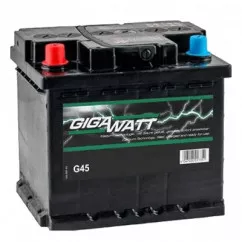 Автомобильный аккумулятор GIGAWATT 6CT- 45 400А Аз (0185754513)