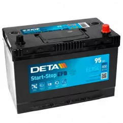 Акумулятор DETA EFB Start-Stop 6CT-95Ah (-/+) (DL954)