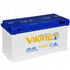 Аккумулятор Viking Gold 6СТ-105Ah (-/+)