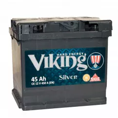 Аккумулятор Viking Silver 6СТ-45Ah (+/-)