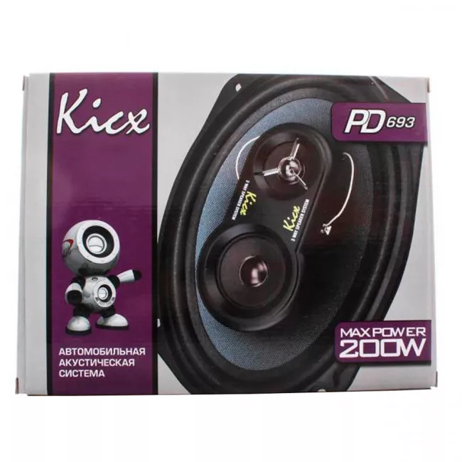 Коаксиальная автоакустика Kicx PD-693 (1080)