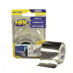 Алюминиевая лента (40 мкм) HPX для ремонта глушителей, герметизации стыков. До 120°С (ZC30)