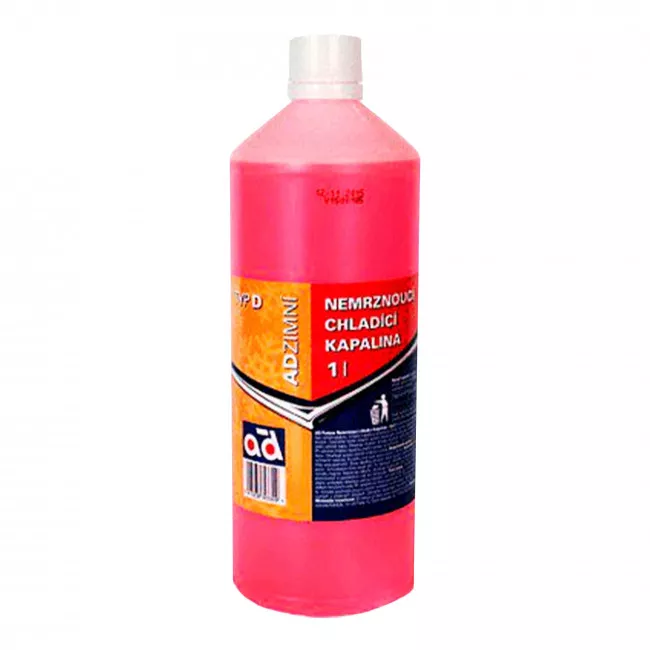 Антифриз AD G12  -38°C красный 1л (ANTIFREEZE D 1L)